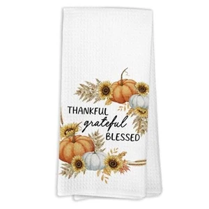 Herbst Deko Deko für Zuhause, Herbst Kürbis Geschirrtücher für Farbe-3 - Bild 1 von 8