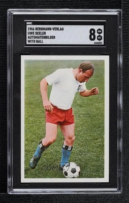 Imágenes de máquinas expendedoras Bergmann 1966-67 Uwe Seeler (With Ball) SGC 8 Foto 1 de 2