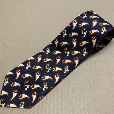 Corbata de Mickey Pasley 100 % seda de los parques de Walt Disney para hombre Foto 1 de 4