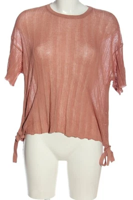 MANGO BASICS Camisa tejida Mujeres Camisa Talla EU 36 marrón look Street-Style - Imagen 1 de 4