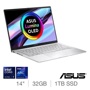 Ordinateur portable ASUS Zenbook OLED 14 pouces, Ultra 9, 32 Go RAM, SSD 1 To, UX3405MA, TVA incluse - Photo 1/15