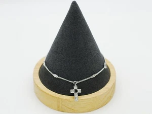 Dior Logo Armband mit Strass Kreuz Motiv - Bild 1 von 8