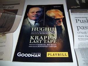 2010 GOODMAN THEATER PLAYBILL & REVIEW - L'ULTIMO NASTRO DI HUCHIE & KRAPP - B DENNEHY - Foto 1 di 2