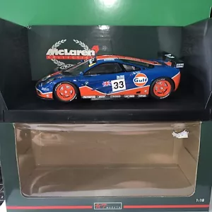 1/18 UT Models 1996 McLaren F1 GTR GULF LeMans Belm Lehto Part # 530161833 - Picture 1 of 10