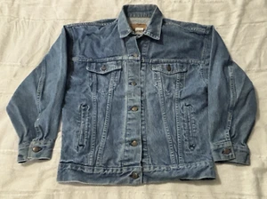 VINTAGE 1987 MEN'S LEVI'S JEAN DENIM JACKET TRUCKER 77930 7206 SIZE SMALL - Picture 1 of 13