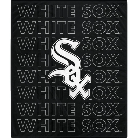 Chicago White Sox 60" x 70" Echo Wordmark Lightweight Blanket Cover
