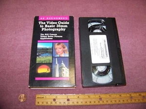 Photography VHS Tape "The Video Guide To Basic 35mm Photography" SLR Camera VHS - Imagen 1 de 8