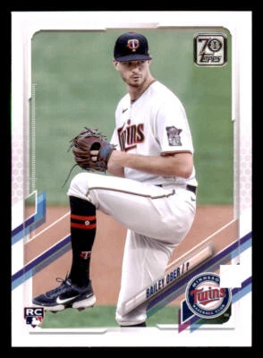 2021 Topps Update #US84 Bailey Ober RC - Image 1 of 2