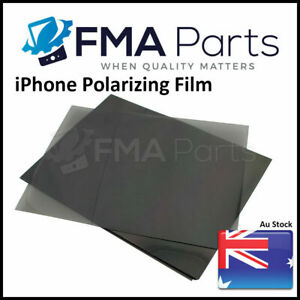 For iPhone 7 8 Plus 6S 6 5 5S 4 Polarizer Polarizing LCD Screen Film Tape Sheet