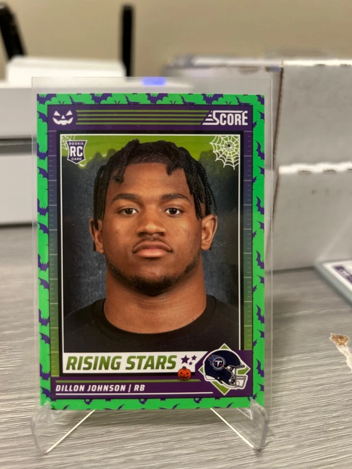 2024 Panini Score-A-Treat Green Bats Rising Stars - Dillon Johnson - RC - Image 1 of 1