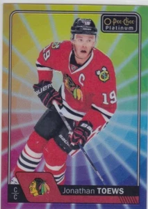 16/17 PLATINUM..JONATHAN TOEWS..COLOR WHEEL..SP..# 5..BLACKHAWKSS..COMBINED SHIP - Bild 1 von 1