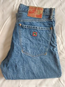 Kenzo Vintage Jeans Mens Size W32 L33 Straight Fit Button Fly 90s - Picture 1 of 14
