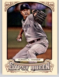 2014 Gypsy Queen Hiroki Kuroda MLB Base Card PWE Yankees #18 - Picture 1 of 2