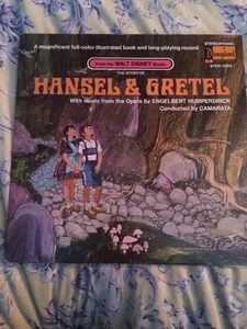 Hansel & Gretel Disney Record 3955 Stereo Gatefold 1969 Engelbert Humperdinck - Picture 1 of 11