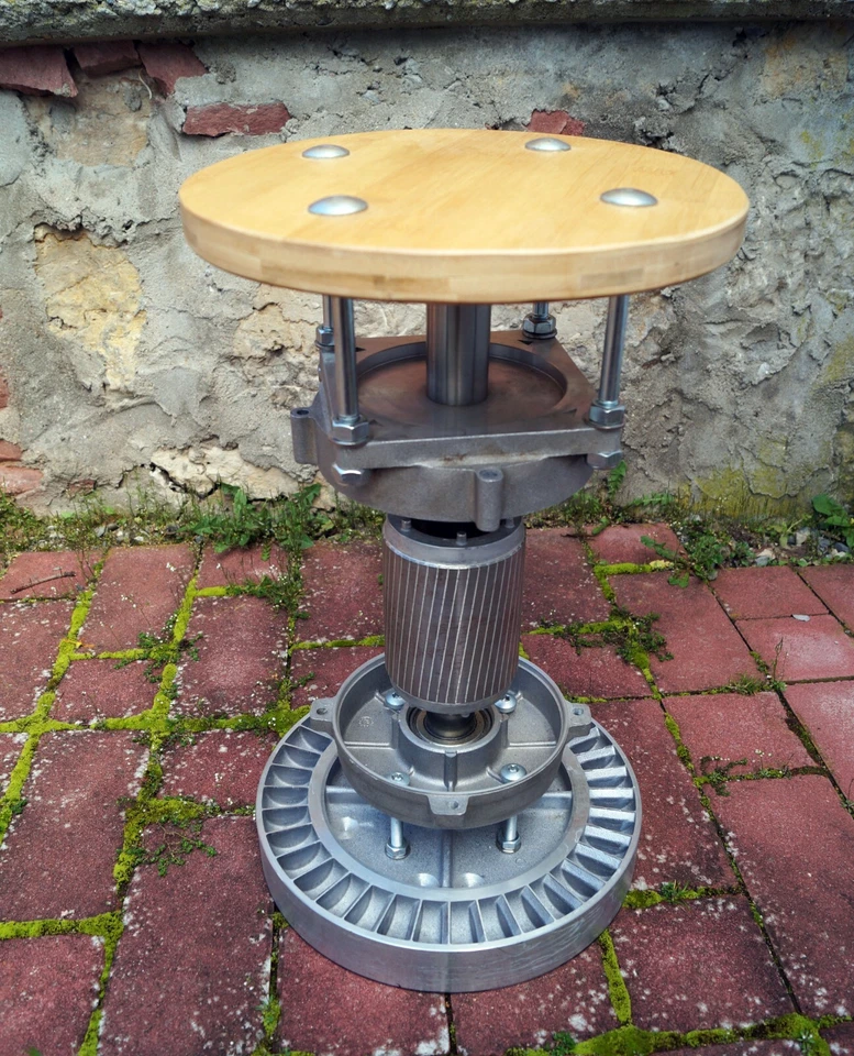 Hocker design Möbel C. FANTA SKULPTUR design Recycling Unikat Kunst NEU upcyling - Bild 1 von 3