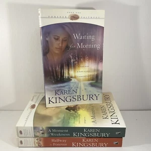 Karen Kingsbury Forever Faithful Series Paperback Set Books 1-3 Complete - Picture 1 of 5