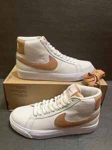 NIKE SB ZOOM BLAZER MID ISO ‘LIGHT COGNAC’ MENS 6.5 WMNS 8 [DM0587-100] NEW - Picture 1 of 12