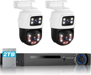 KERUI 8CH POE NVR Security Camera System 6MP 2PCS 4PCS Cameras Night Vision NEW - Picture 1 of 46