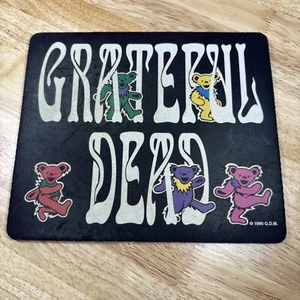 Rare 1990 Original GRATEFUL DEAD Computer Mouse Pad Mousepad - Picture 1 of 4