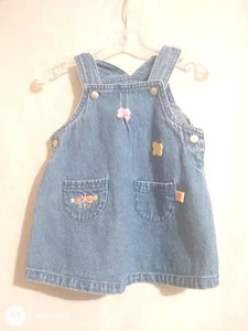 Tuta jeans blu Tykes 3-6 mesi ragazza - Foto 1 di 4