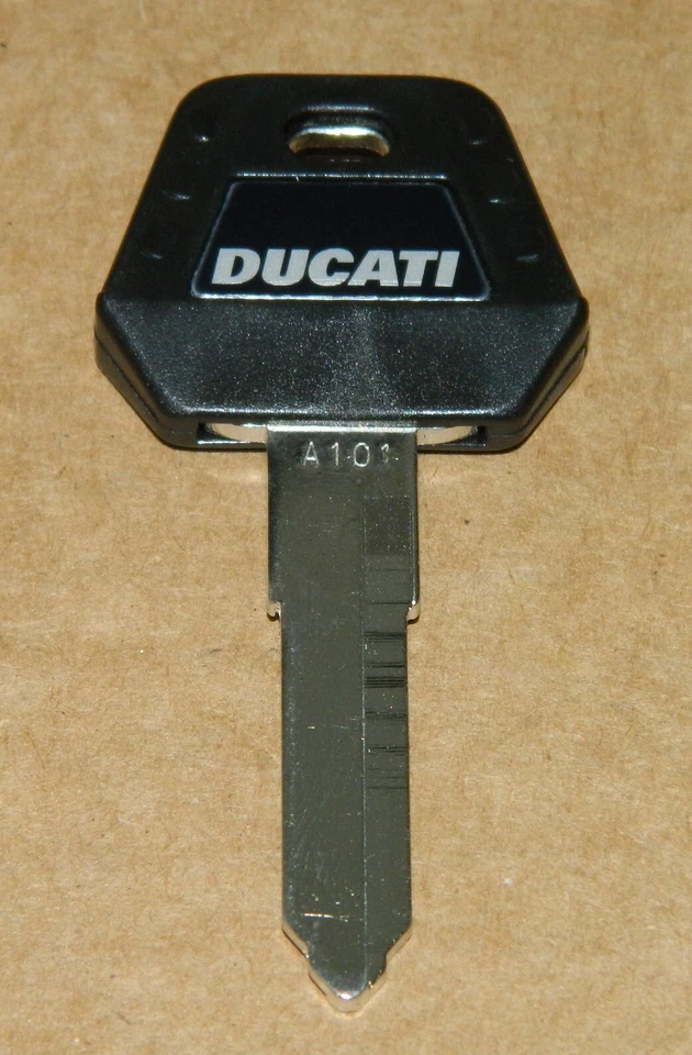 Ducati Key Blank 748 916 996 998 ST2 ST4 SS Supersport Monster NEW GENUINE OEM - Image 1 of 1