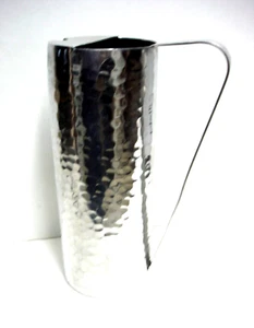 West Elm Metal Hammered Pitcher- Great texture+ 2 free Gifts - Picture 1 of 7