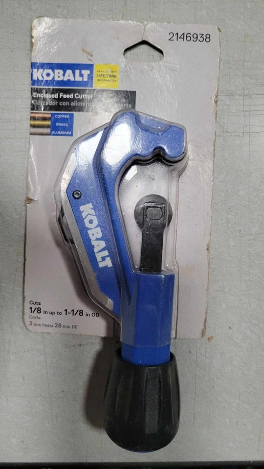 Kobalt Screw-Feed Copper Cutter 5/8-in to 1-1/8-in OD Copper Tube Cutter NEW - Image 1 of 1
