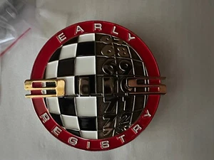 Porsche 911 Kennzeichen Auto Club of America Grill Badge Emblem Motorhaube Ornament - Bild 1 von 2