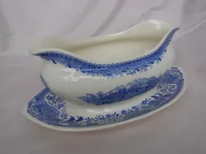 Villeroy & Boch Burgenland Blau. Sossenkanne/Sauciere. Inhalt 450ml. - Bild 1 von 3