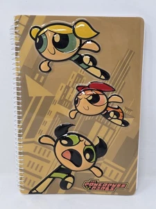 Cuaderno The Powerpuff Girls de Pyramid Accessories, 1999, cubierta 3D (CUBIERTA DMG) - Imagen 1 de 10