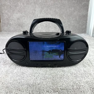 GPX BD707B Tragbarer DVD CD Player Ghettoblaster AM FM Radio LCD Bildschirm mit Fernbedienung - Bild 1 von 11