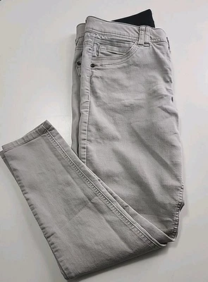 Pantalones de pierna cónicos de sarga caqui Democracy Ab Technology talla 10  Foto 1 de 4