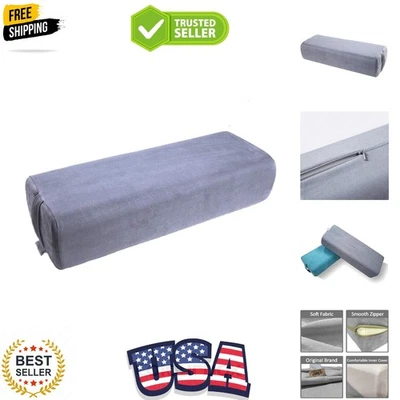 Cojín de yoga gris de lujo para meditación: comodidad y soporte ecológicos Foto 1 de 4