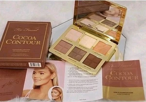 Too Faced COCOA CONTOUR Palette Face Highlighter Bronzer NEW in BOX W/ Direction - Picture 1 of 5