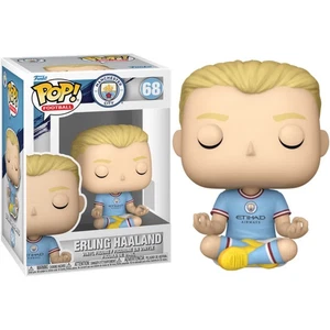 MANCHESTER CITY ERLING HAALAND 3.75" POP FÚTBOL VINILO FIGURA FUNKO 68 EN STOCK - Imagen 1 de 3