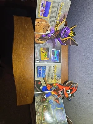 Crash Bash/Spyro Año del Dragón Playstation 1 PS1 Promo Demo Disco y Funda Foto 1 de 4