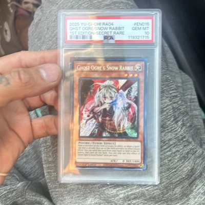 Ghost Ogre & Snow Rabbit (Secret Rare) RA04-EN015 Quarter Century Stampede... - Image 1 of 4