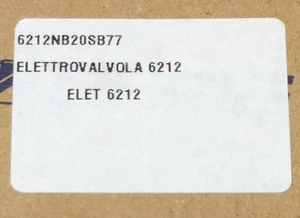 CEME 6212NB20SB77 Solenoid Control Valve 230 VAC ELETTROVALVOLA 6212 1/4" NPT 2 - Picture 1 of 5