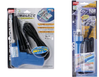 Ferro de solda goot Quick-Heat TQ-77/TQ-95 e pontas B/SB/BC/2C/3C 100V fabricado no Japão - Imagem 1 de 2