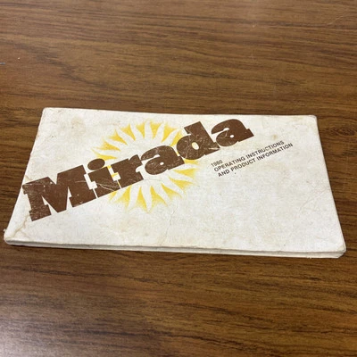 1980 Dodge Mirada owners manual - Изображение 1 из 4