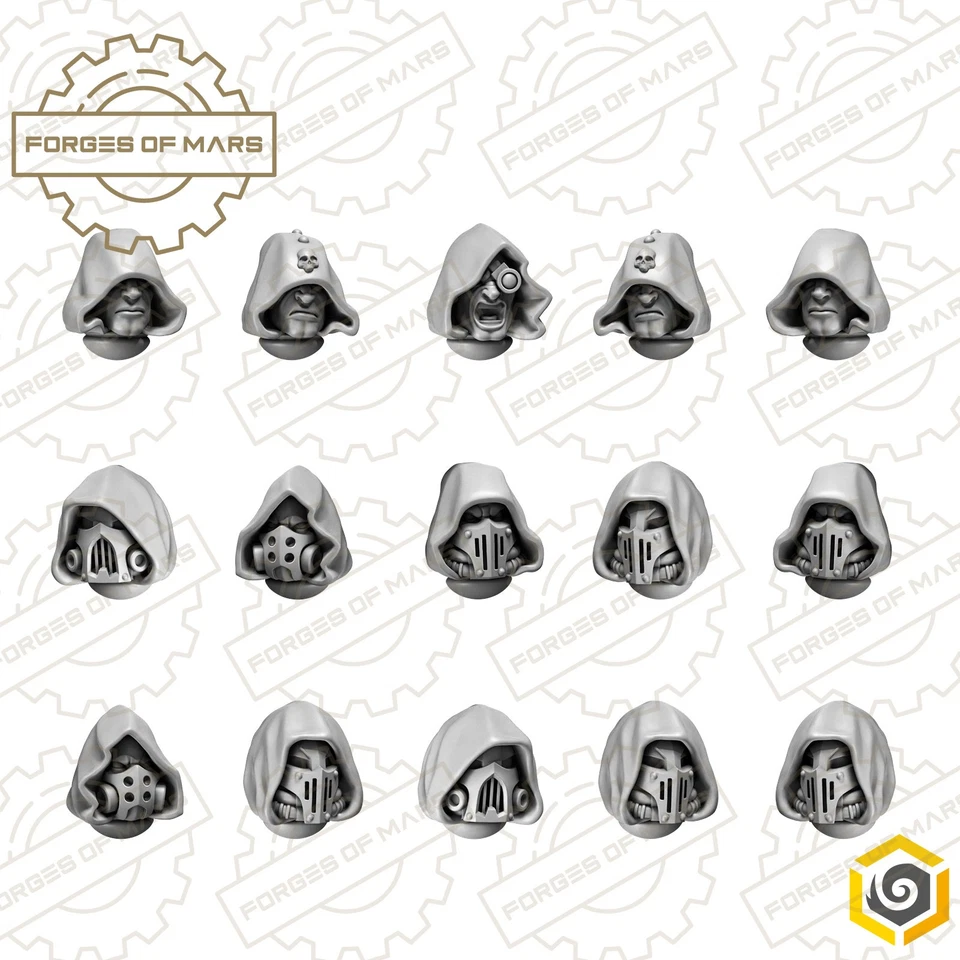 Space Knights - Sovereign - Eternal Pilgrims Hooded Set #4 (x15) - Imagen 1 de 1