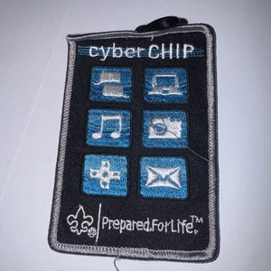 Parche Boy Scouts Cyber Chip preparado para la vida - Imagen 1 de 4
