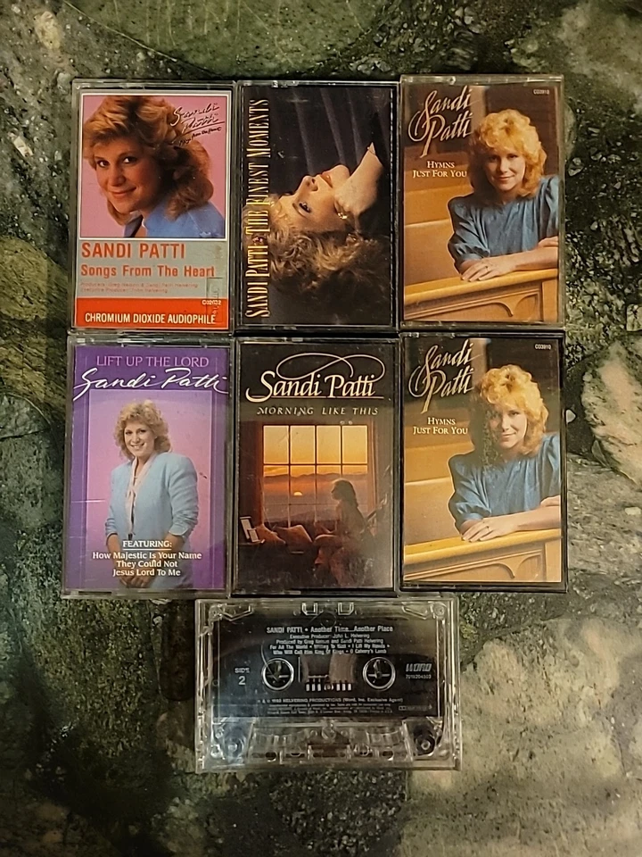 Sandi Patti Lot 6 Cassette Tapes Christian Gospel Music Word Impact Vintage Rare - Image 1 of 4