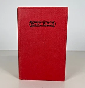Vintage Illustrated Bible Circa 1969 - Inscribed Pocket Size - Picture 1 of 20