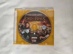Lord of the Rings The Return of the King PC CD Game Demo Kellogg's 2003 EA New - Picture 1 of 5