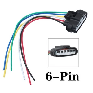 6-way Connector Pigtail 90980-11858 For Toyota Throttle Body Sensor TPS Wire US - Picture 1 of 5