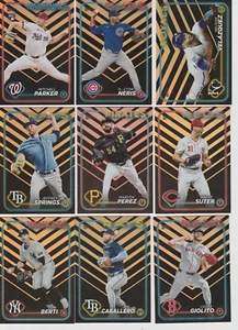 2024 Topps Update Holliday Halloween Parallel Lot (16) Karten mit RCs - Bild 1 von 2