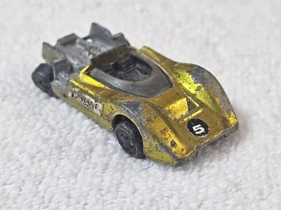 Hot Wheels Redline 1968 McLaren M6A US Gold Grand Prix Car - Restore - Image 1 of 4