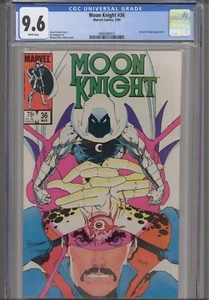 Moon Knight #36 CGC 9.6 1984 Marvel Comics Doctor Strange App - Foto 1 di 9