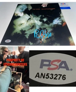 ROBERT SMITH THE CURE SIGNED 12X12 ALBUM COVER PHOTO W/EXACT PROOF PSA # AN53276 - Picture 1 of 4
